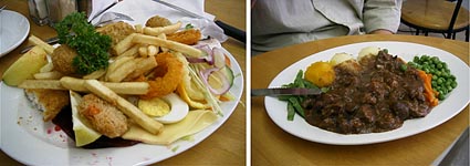 fisherman's basket �� kidney and beef